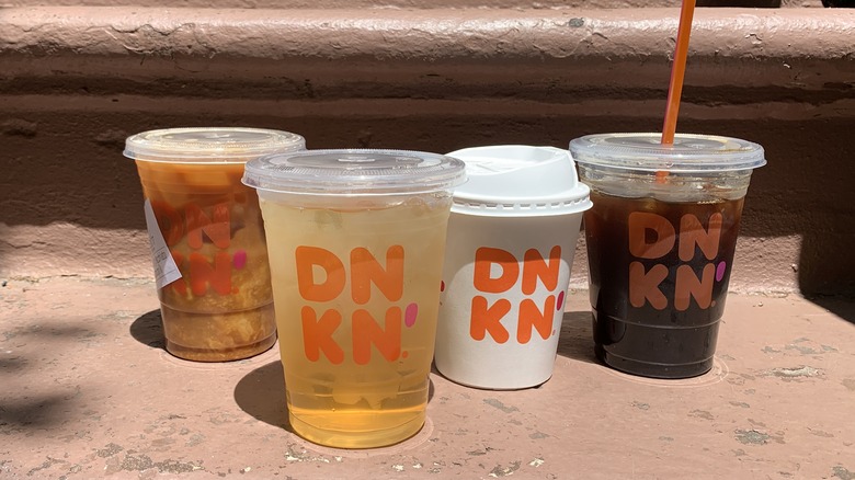 Dunkin drinks sugar free drinks