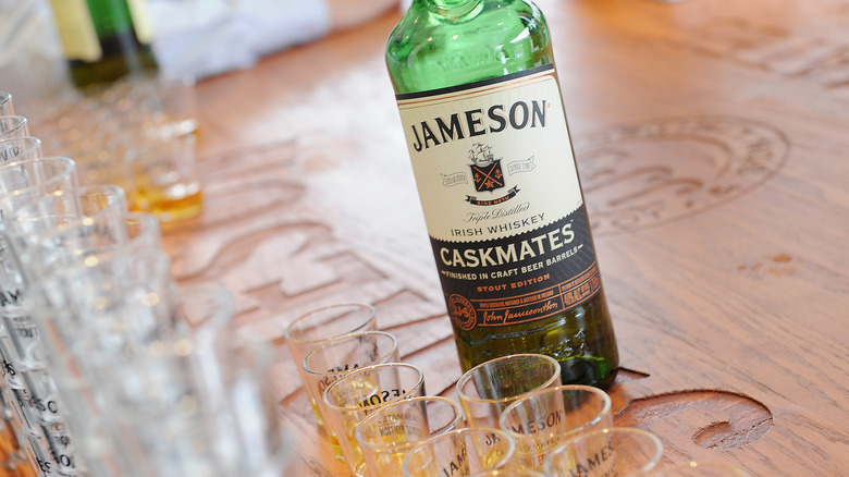 A bottle of Jameson caskmates