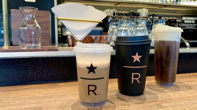 Starbucks Reserve coffees