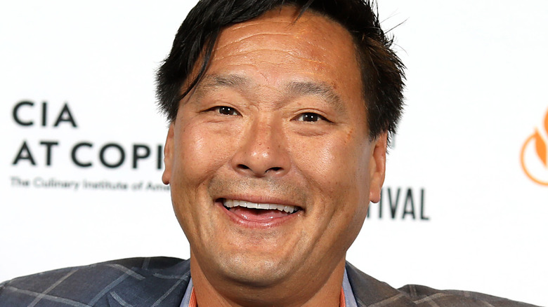 Iron Chef Ming Tsai smiling