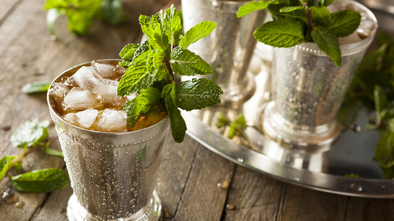 Classic mint julep