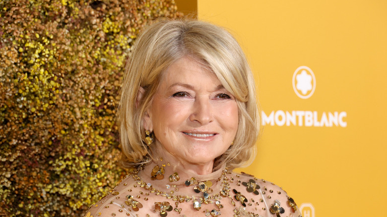 Martha Stewart on red carpet 