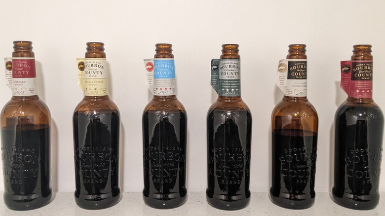 Bourbon County Stout bottles 2023