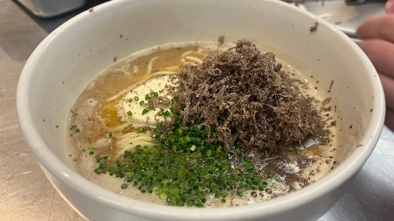 Momofuku truffle ramen