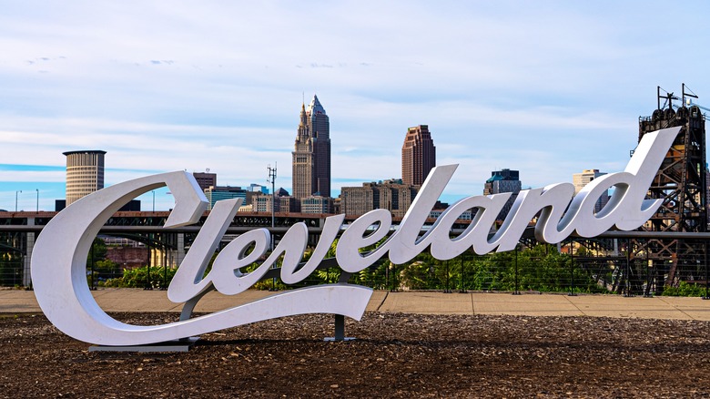 Cleveland skyline