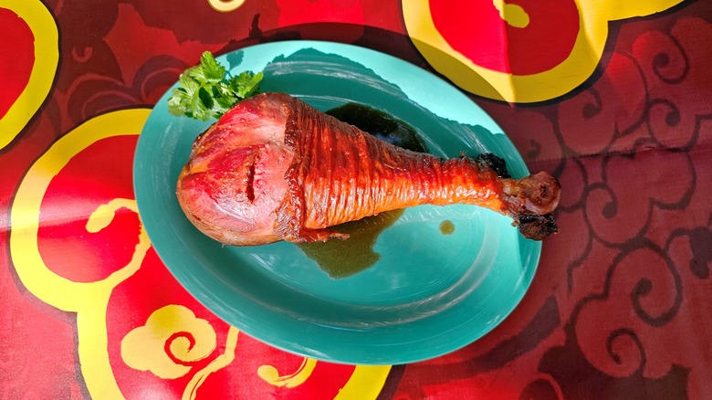 Char sui turkey leg