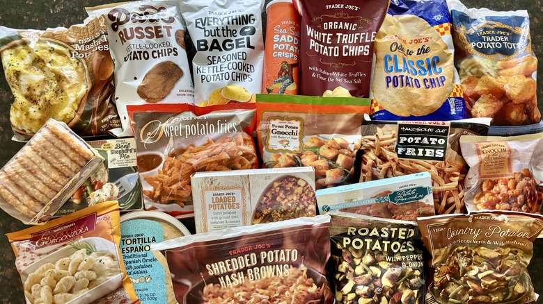 Trader Joe's assorted potato products