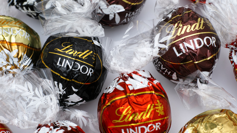 Assorted Lindor truffles