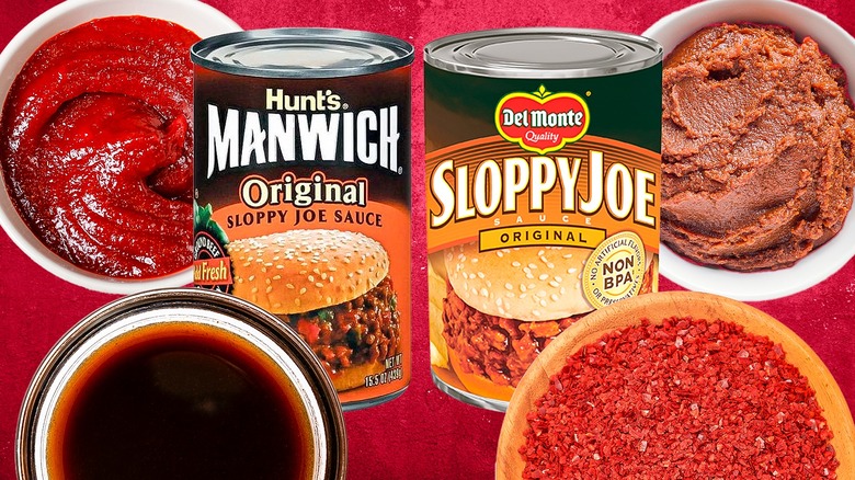 Sloppy Joe sauce and enhancers