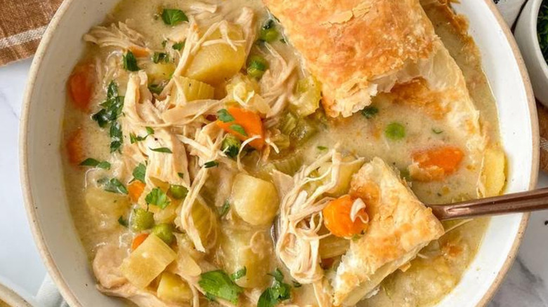 Instant Pot Chicken Pot Pie Soup