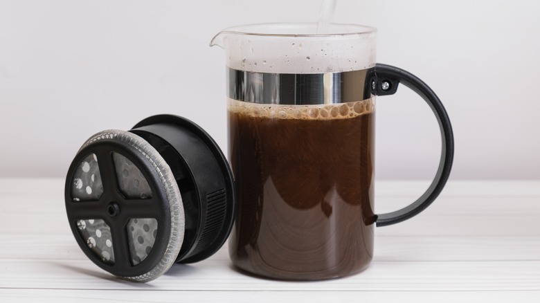 French press coffee pot