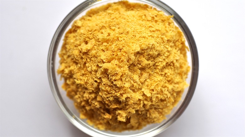 Bowl of nutritional yeast