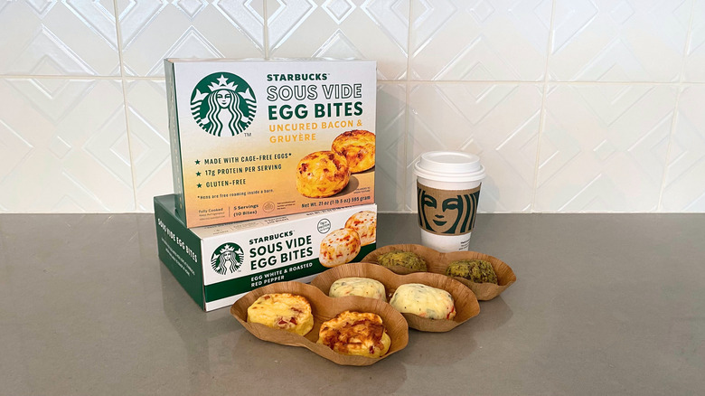 Starbucks sous vide egg bites