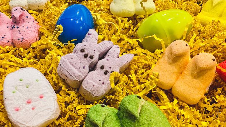 Peeps Easter basket