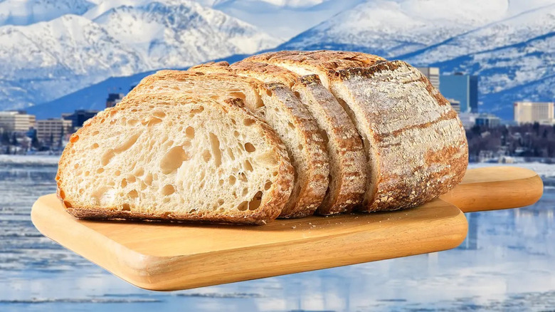 sourdough loaf in Alaska 