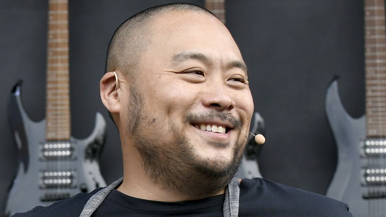 David Chang smiling