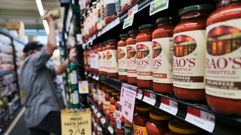 rao's pasta sauces in store