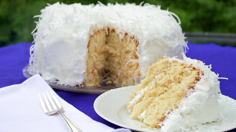 coconut layer cake