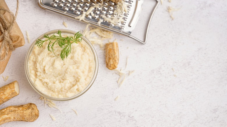 horseradish in dish