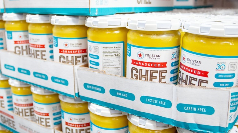 Tin Star grassfed ghee jars